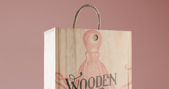 Download Wine Wood Box Mockup | Awesome Mockups