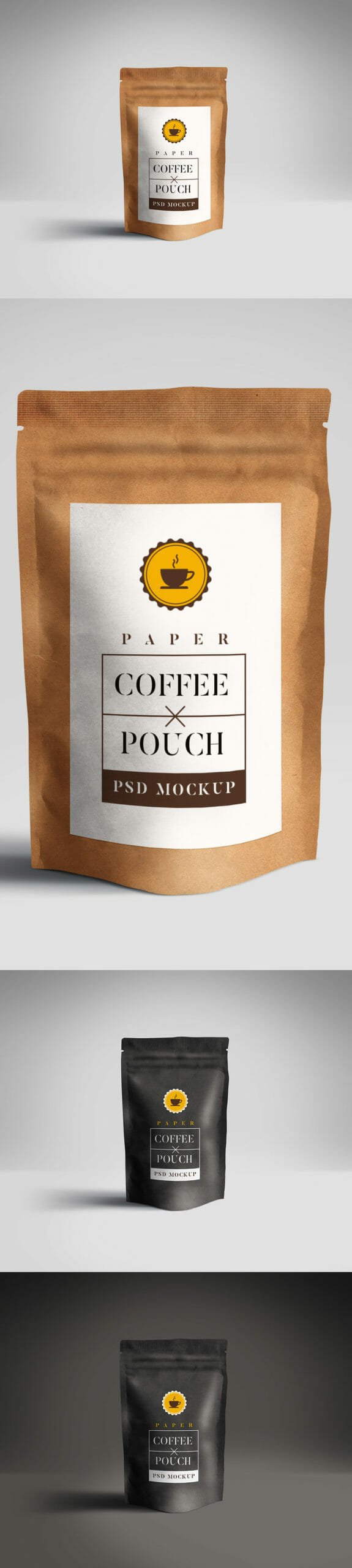 Download Coffee Paper Pouch Packaging Mockup | Awesome Mockups