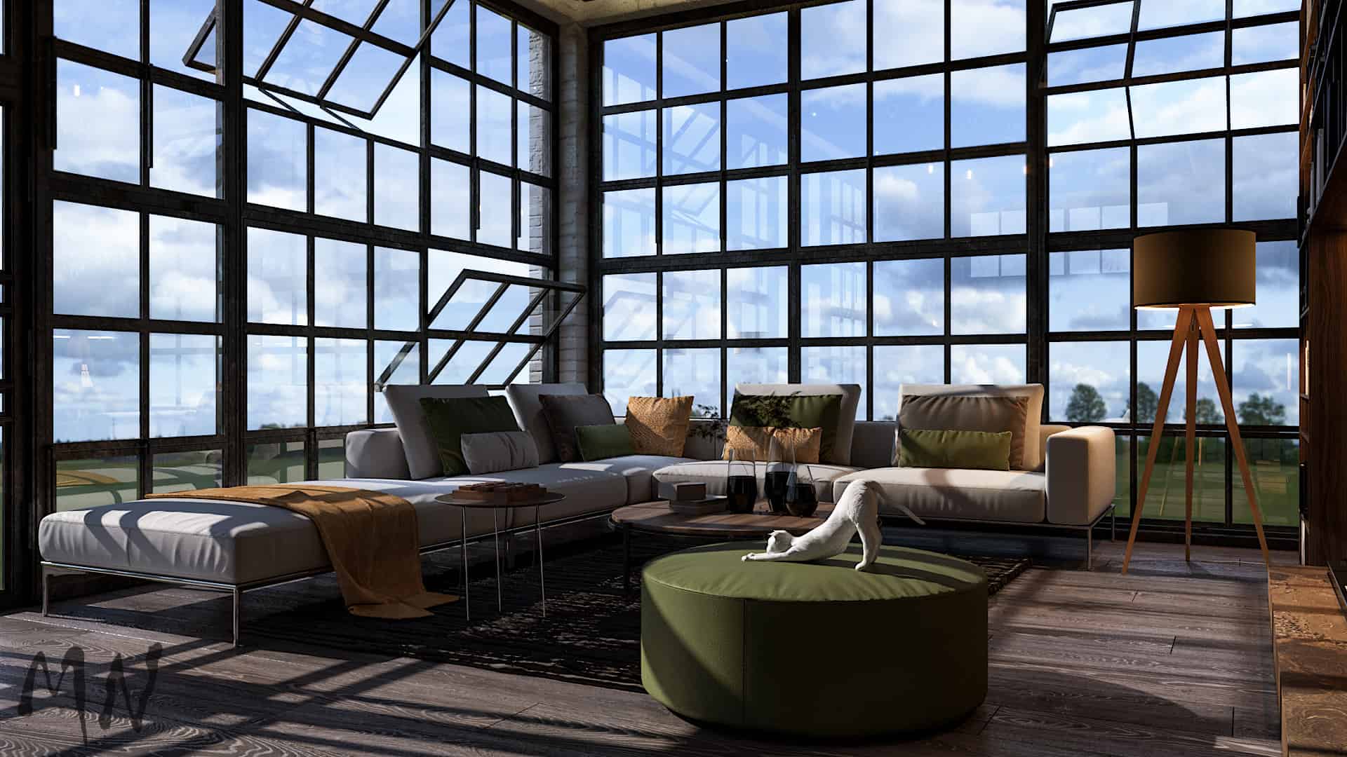 Studio loft apartment | Interior Designio