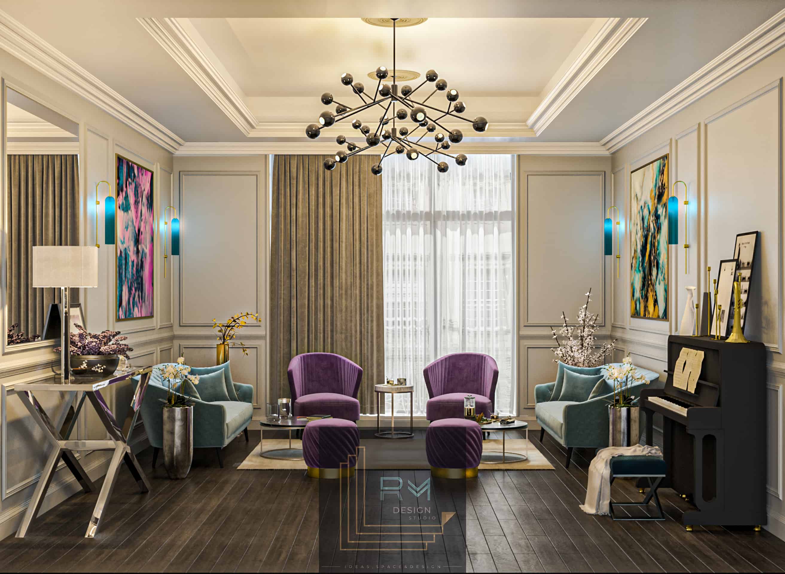 New Classic Livingroom | Interior Designio